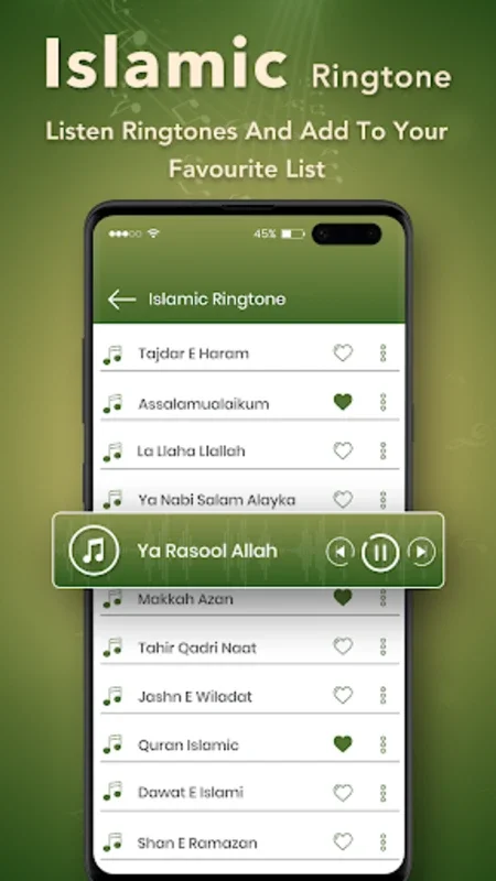 Islamic Ringotne for Android - Customize with Offline Ringtones