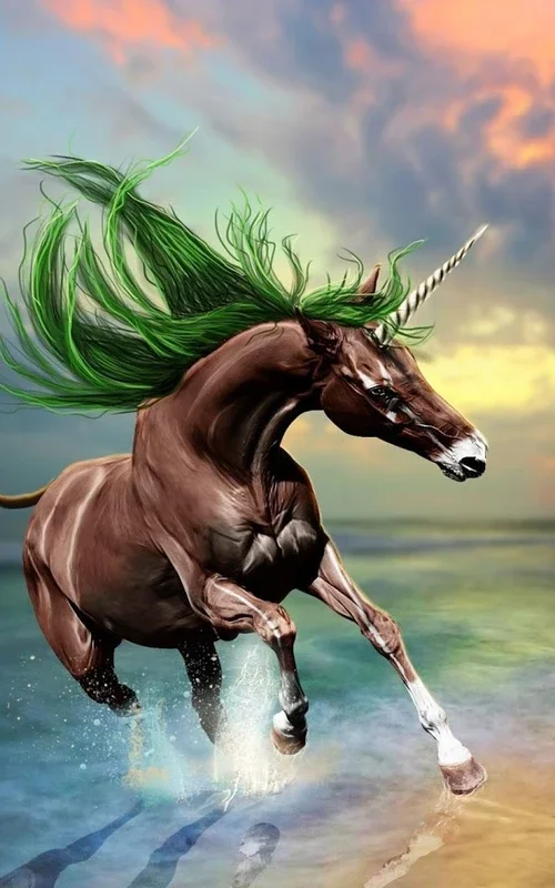 Unicorn Live Wallpaper for Android - Magical Screens