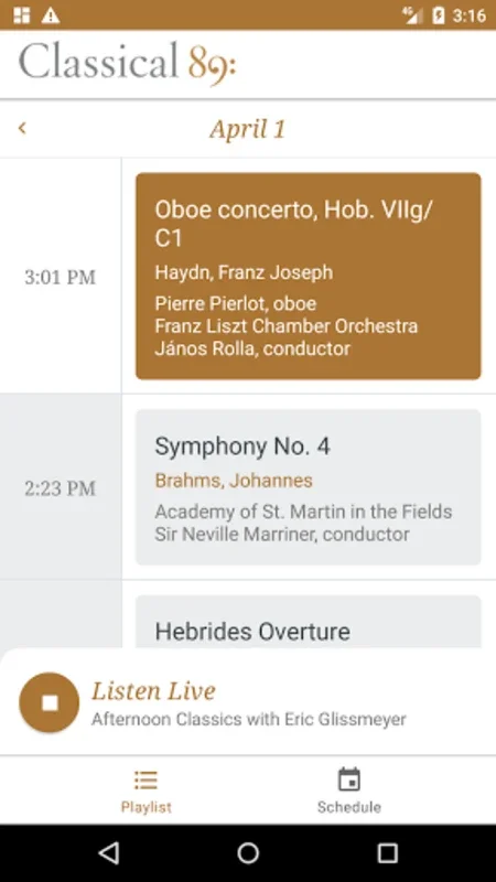 Classical 89 for Android - Premium Classical Music Streaming