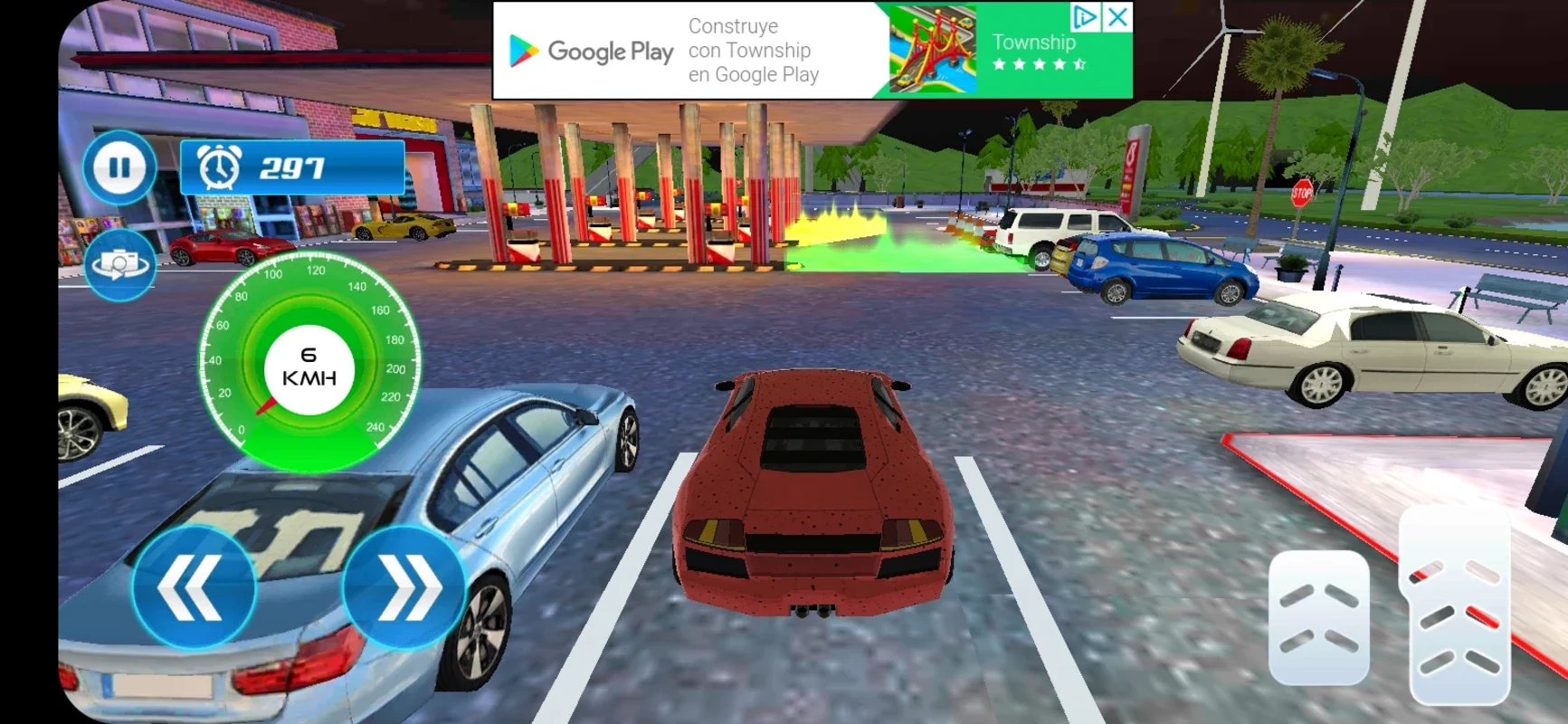 Gas Station Car Parking for Android - Realistic Parking Challenges