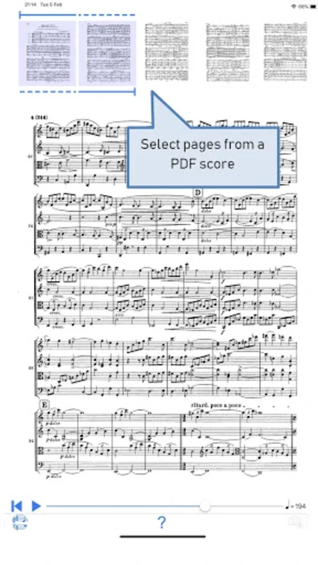 PlayScore 2 for Android - Transform Sheet Music into Audio