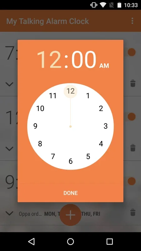 My Talking Alarm Clock for Android - Wake Up with Custom Alarms