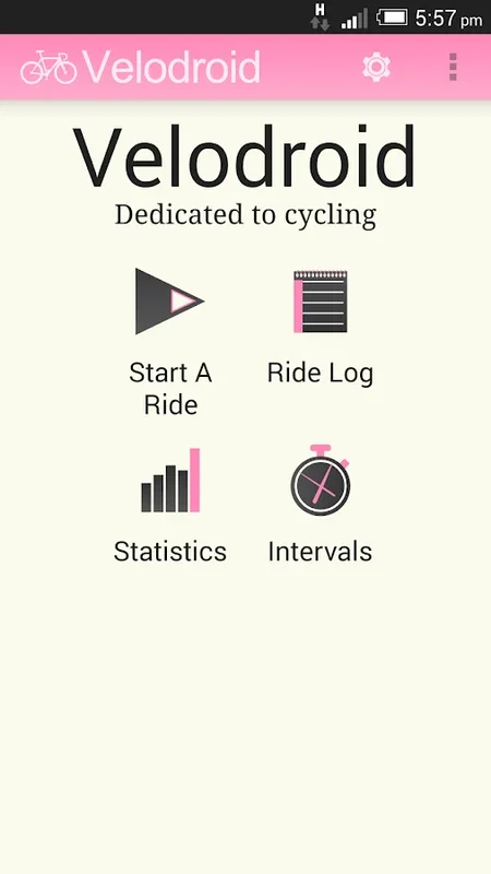 Velodroid Free for Android: Track Cycling Speed & Routes