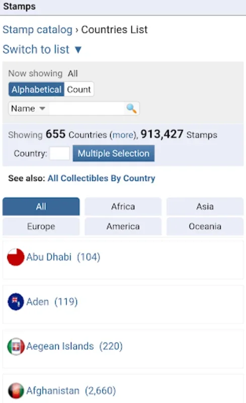 Colnect for Android: Connecting Collectors Globally