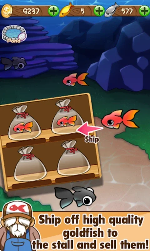 Goldfish Collection for Android - Manage Your Aquafarm