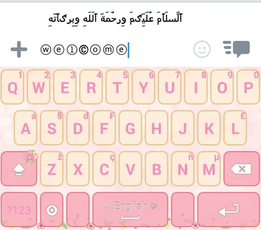 Decoration Text Keyboard for Android - Customize Your Keyboard