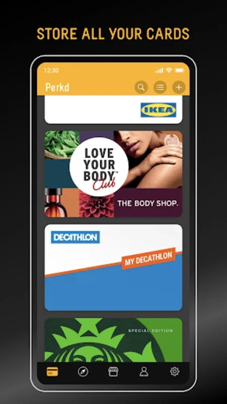Perkd for Android - Manage Your Cards Digitally