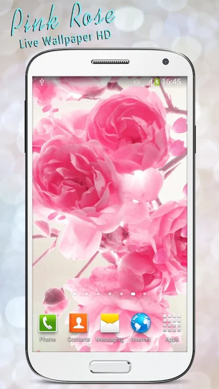 Pink Rose Live Wallpaper HD for Android - Elegant Rose Wallpapers