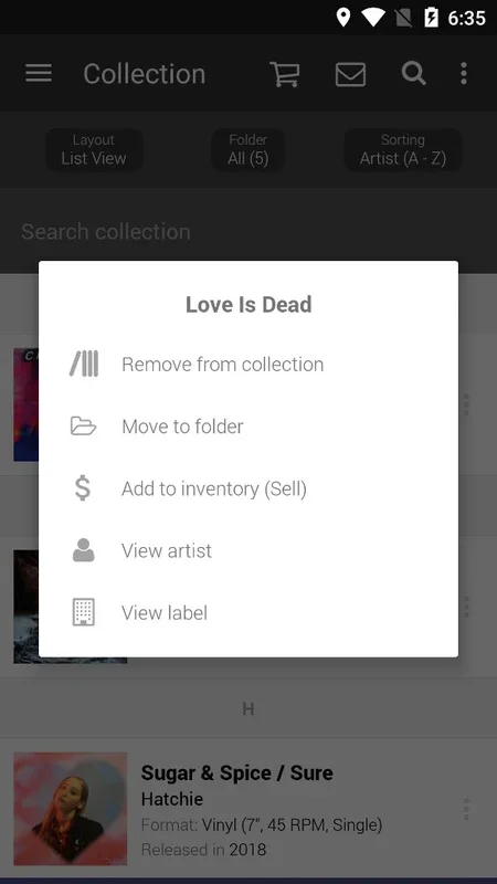 Discogs for Android - Manage Your Vinyl Records