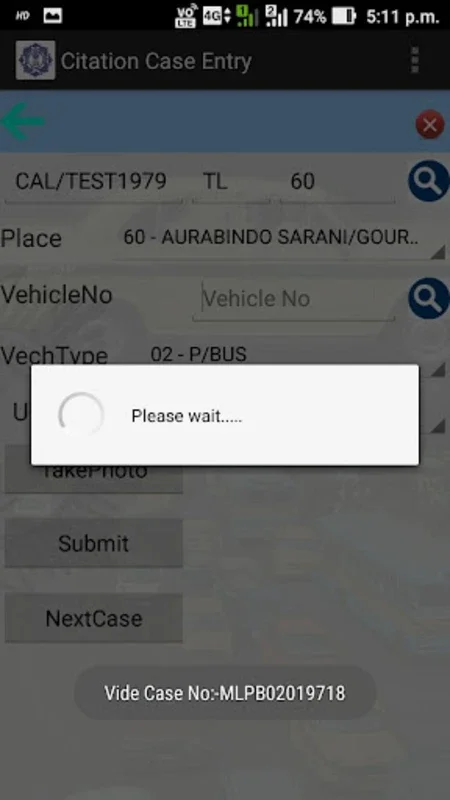 Citation Case Entry for Android: Streamlined Traffic Case Management