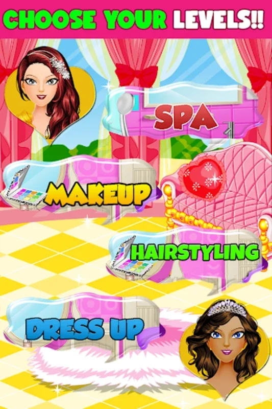 Prom Queen Makeover Game for Android - Transform Clients