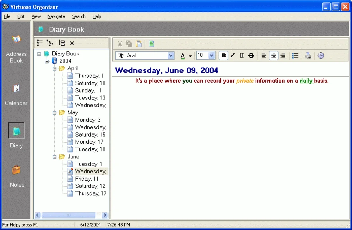 Virtuoso Organizer for Windows - Streamline Your Organization