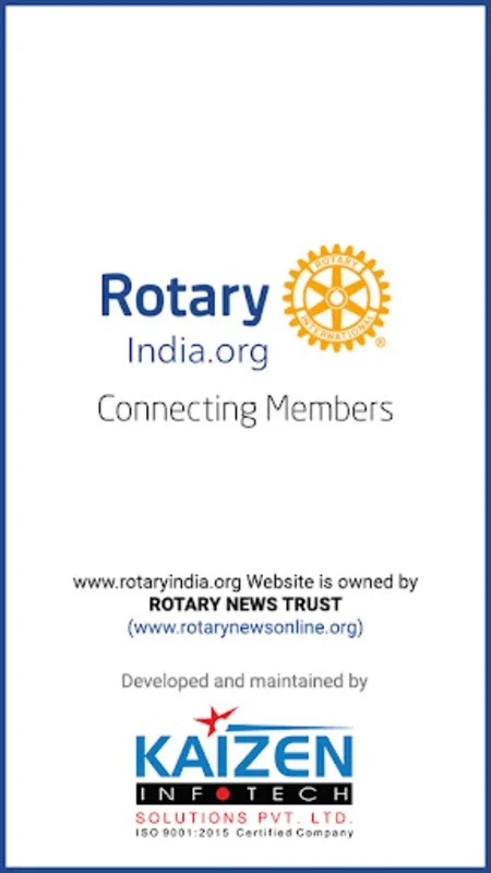 Rotary India for Android - Connecting Rotarians in India