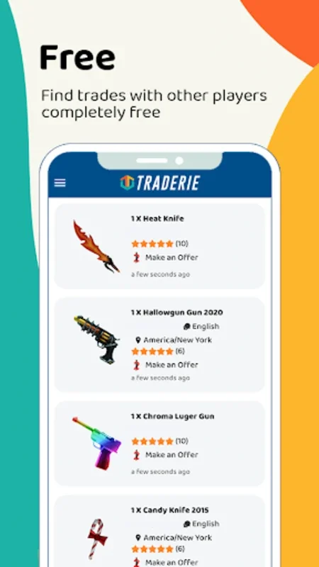 Traderie for Android: Secure Trading for Gamers