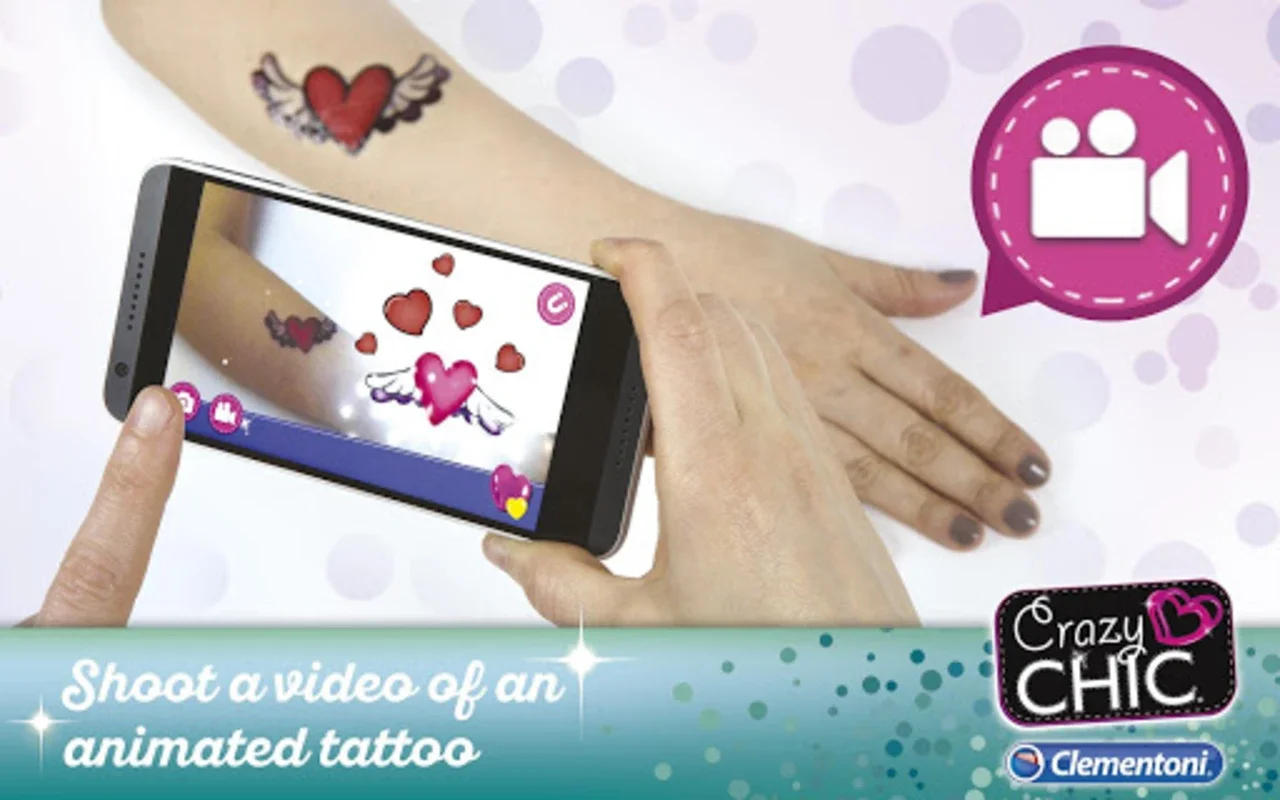 My Crazy Tattoo for Android - Transform Tattoos with AR