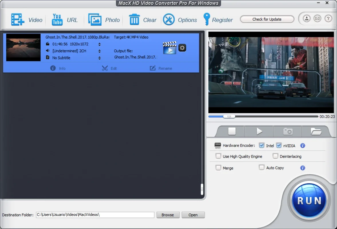 MacX HD Video Converter Pro for Windows: Versatile Media Conversion