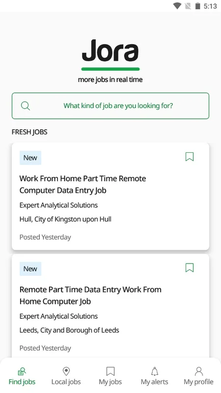 Jora Jobs for Android - Ideal for Job Seekers