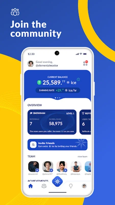 Ice Open Network on Android: A Decentralized Financial Solution