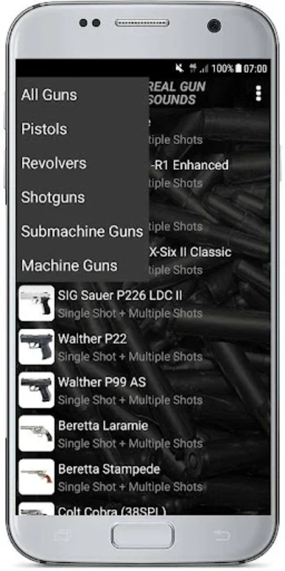 REAL GUN SOUNDS for Android - Immersive Firearm Audio