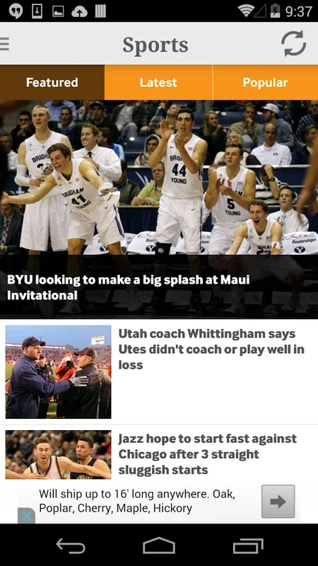 Deseret News for Android - Seamless News Access