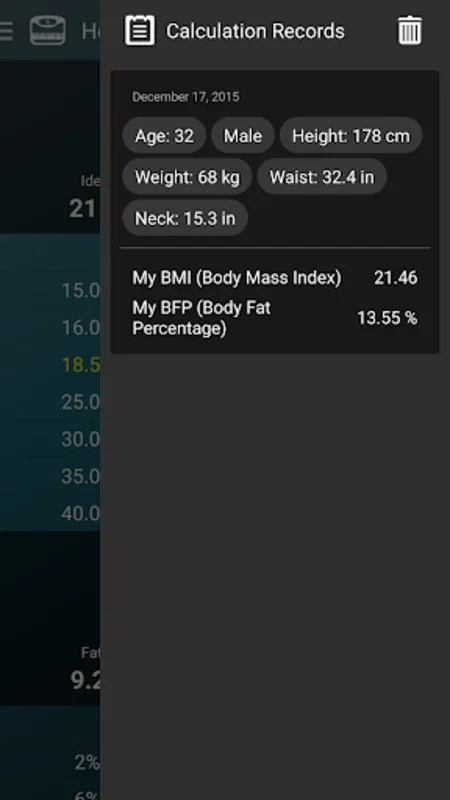 Health Calculator for Android: Track BMI, BFP, and Ideal Weight