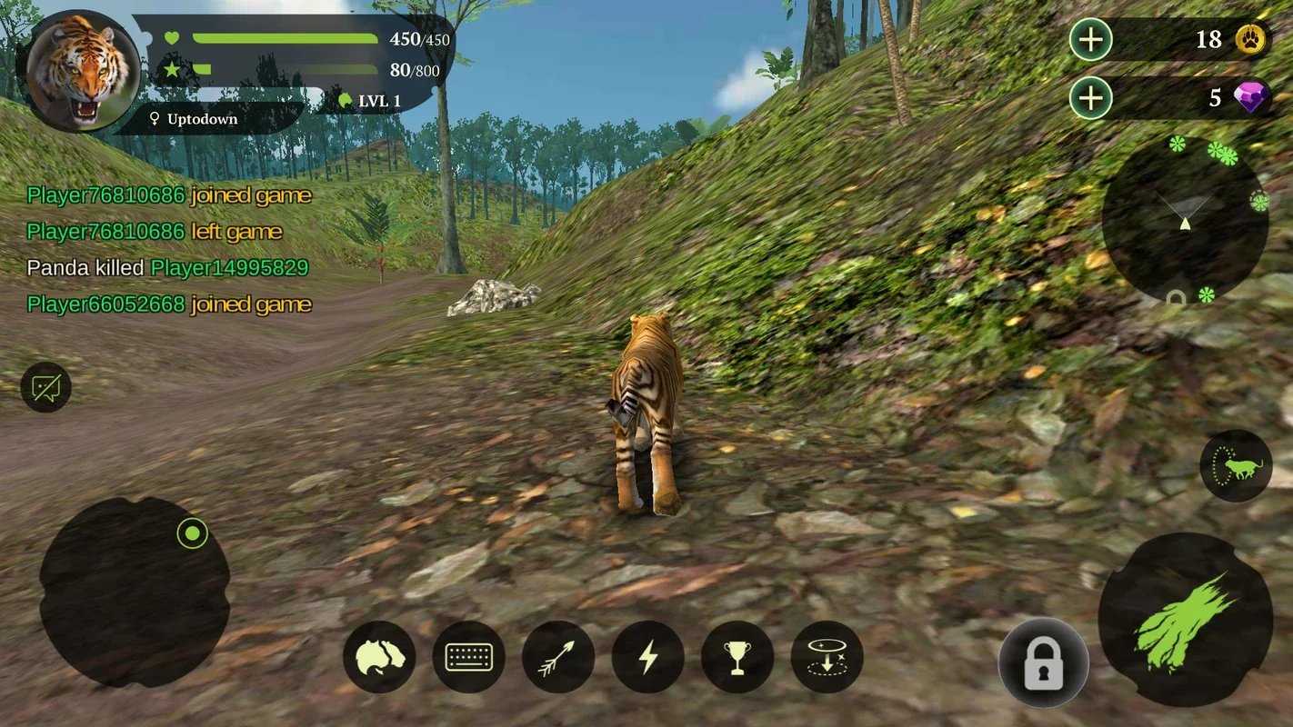 The Tiger for Android: Immersive MMORPG Experience