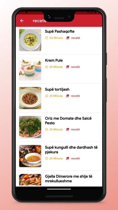 Albanian Food Recipes App for Android - Culinary Delight