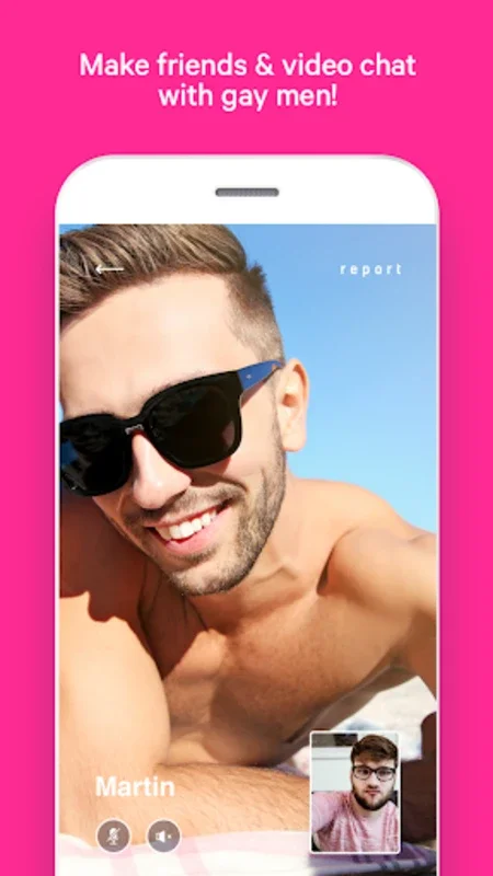 banana - Gay Male Video Chat for Android: Connect & Chat