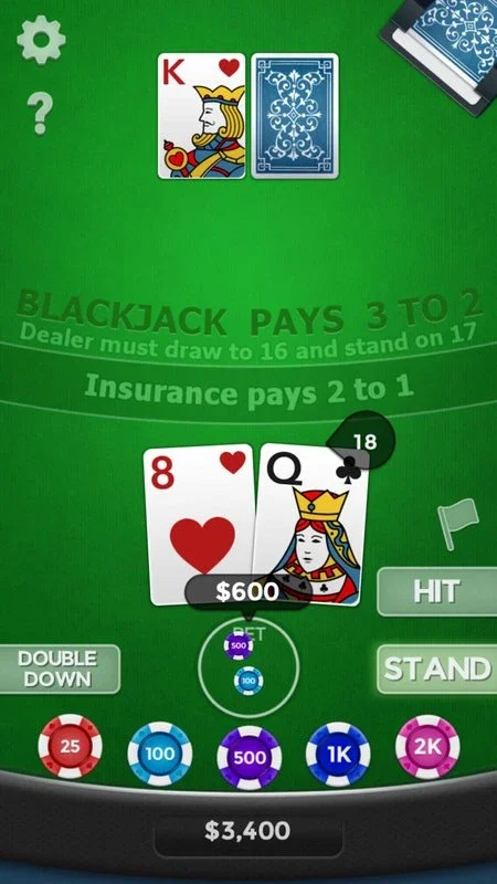 Black Jack 21 for Android - Thrilling Card Game