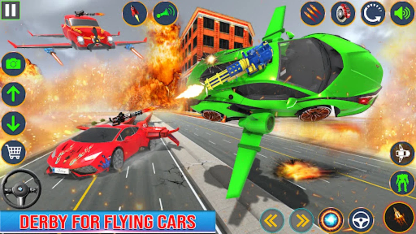 Flying Taxi Robot Game for Android - Download the APK from AppHuts