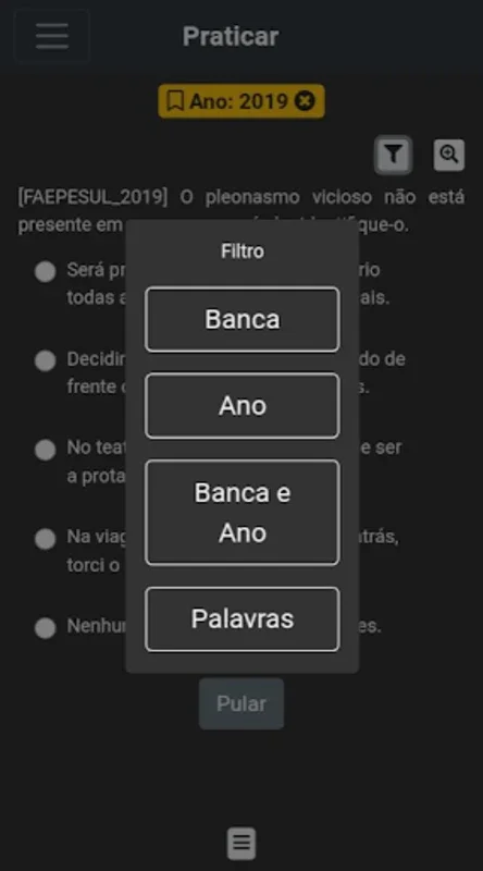 Português Simulados Concurso Público for Android: Comprehensive Exam Prep