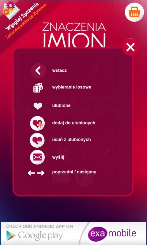 Znaczenia Imion for Android - Explore Polish Names