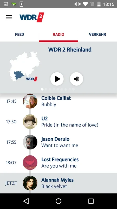 WDR 2 for Android - Unparalleled Radio Experience