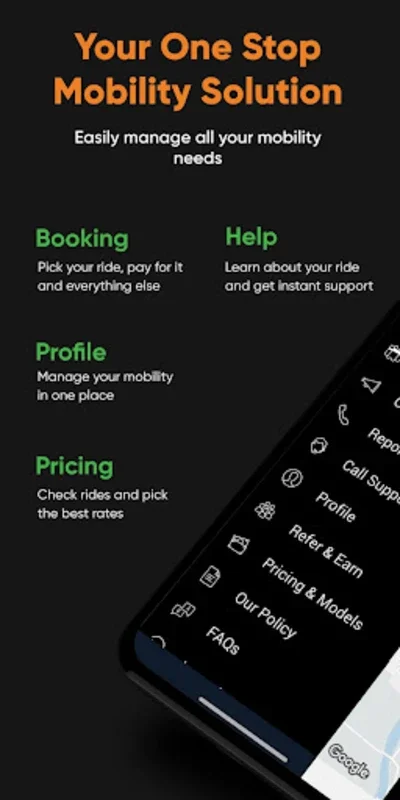 ONN - Android App for Eco-Friendly Urban Rides