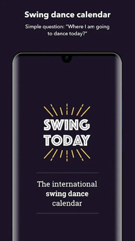 Swing Today for Android - Find Global Swing Dance Events