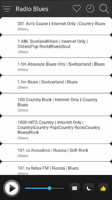 Blues Radio Stations Online for Android - Stream Top Blues