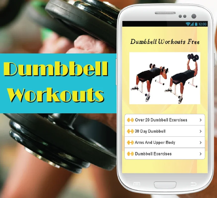 Dumbbell Workouts for Android: Build Muscle Easily