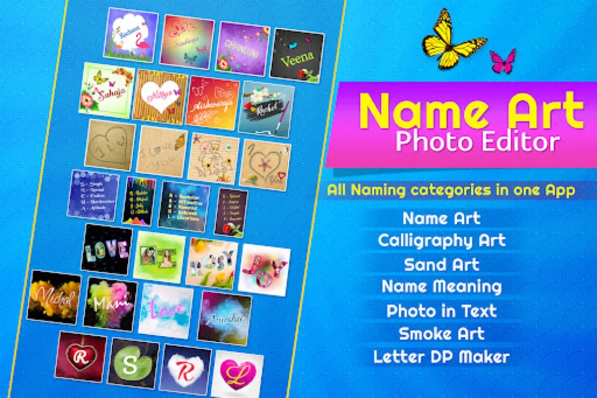 Name Art Photo Editing App for Android - Download the APK from AppHuts