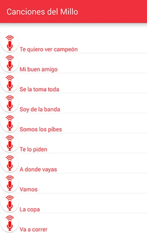 40 Canciones del Millonario for Android - High-Quality Audio App