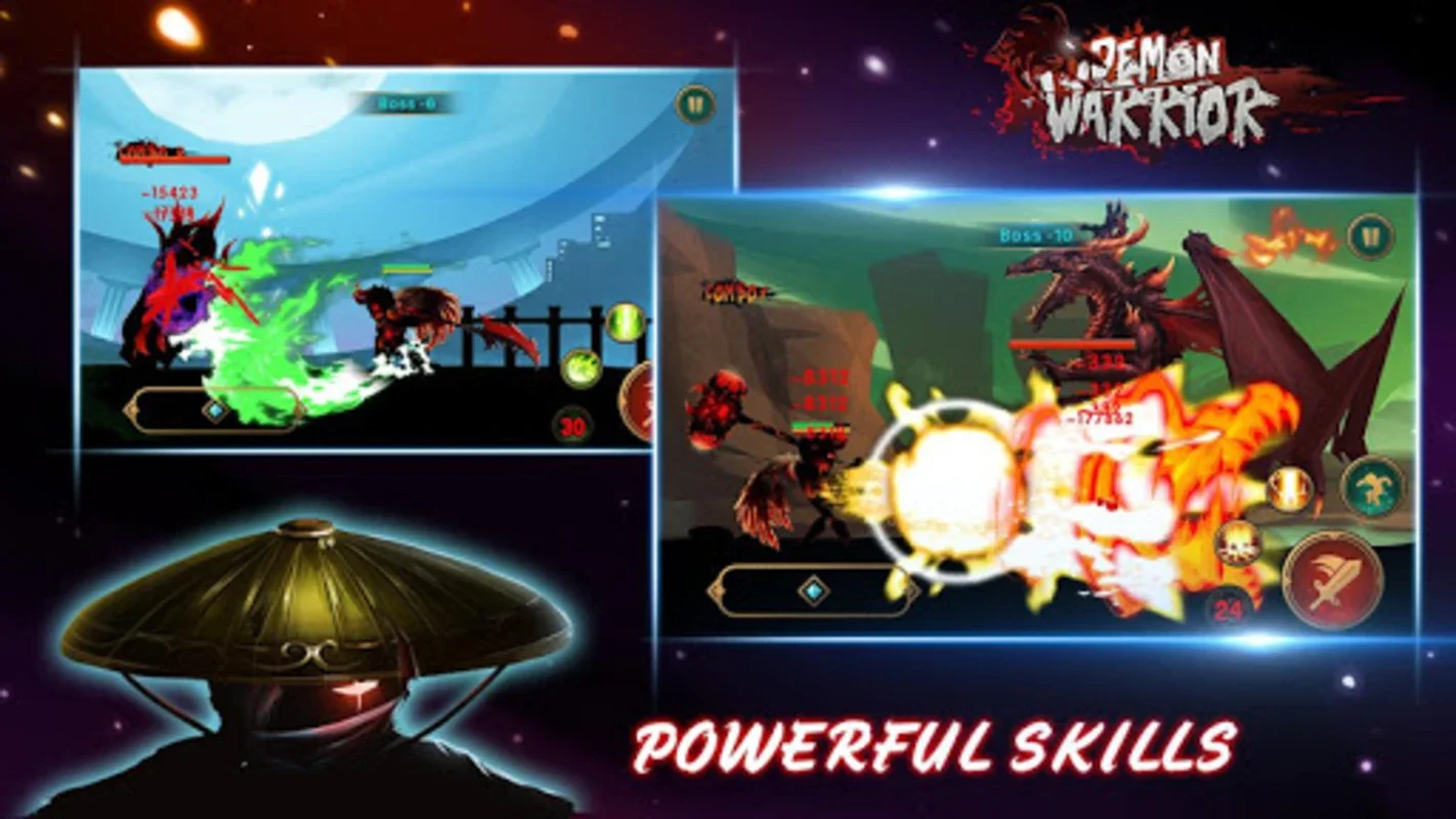 Demon Warrior: Stickman Shadow - Android's Action-Packed Game