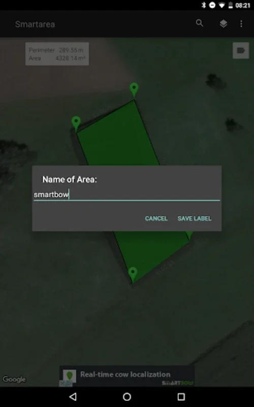 Smartarea for Android - Measure Areas & Distances