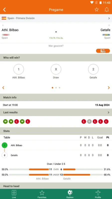 Futbol24 for Android: Real - Time Soccer Score Tracking