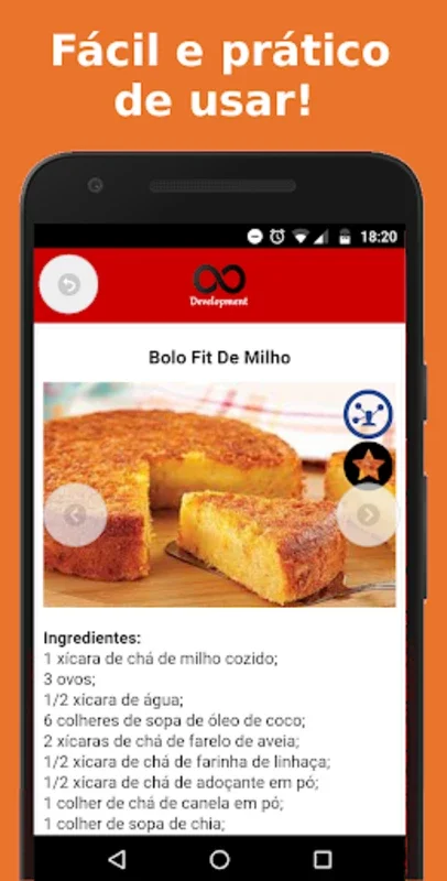 Receitas Fitness Deliciosas for Android - No Downloading Needed