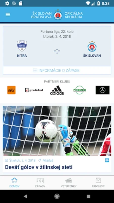 ŠK Slovan Bratislava for Android - Stay Connected with the Club