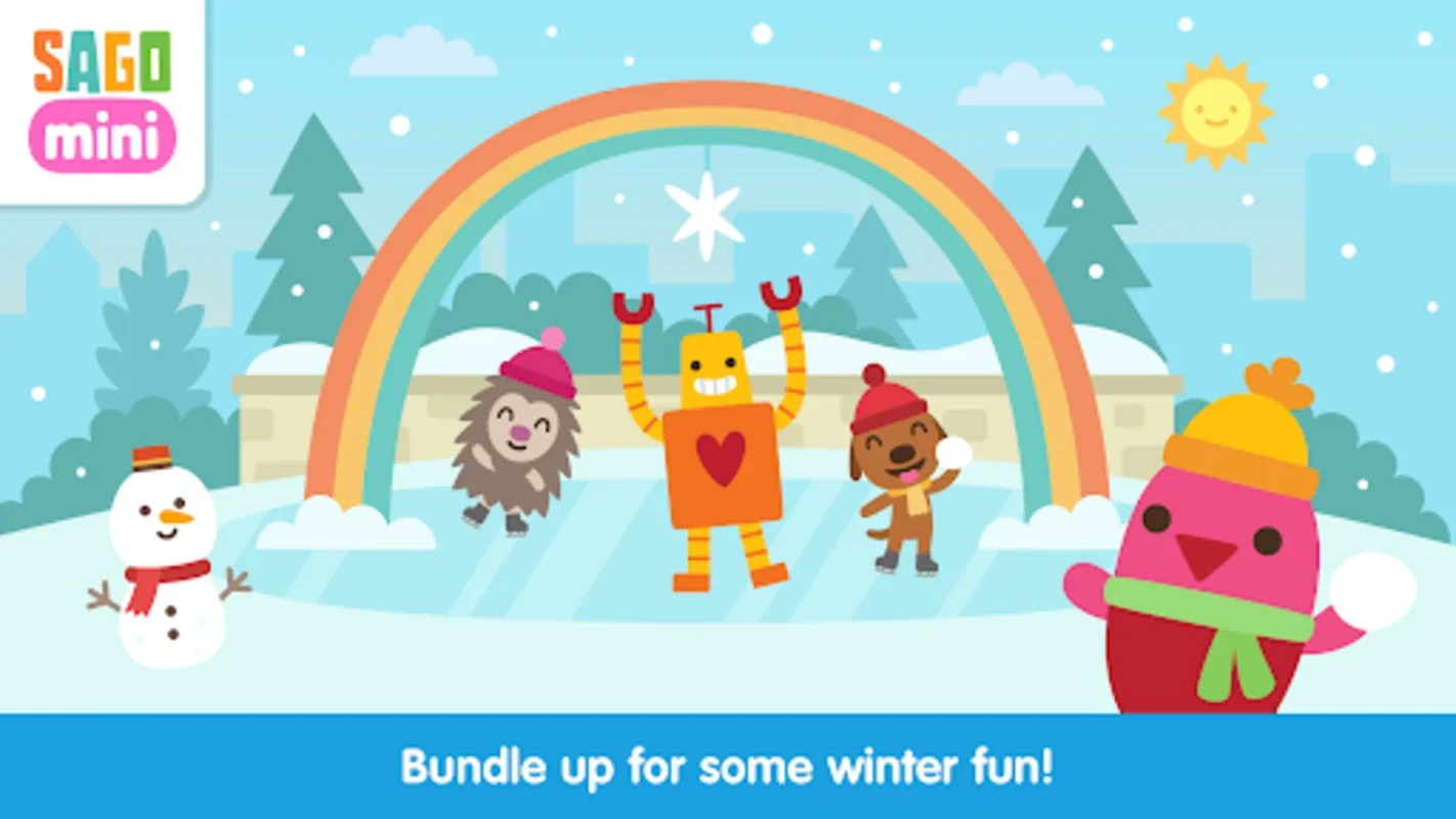 Sago Mini Winter City for Android - Fun Winter Adventures