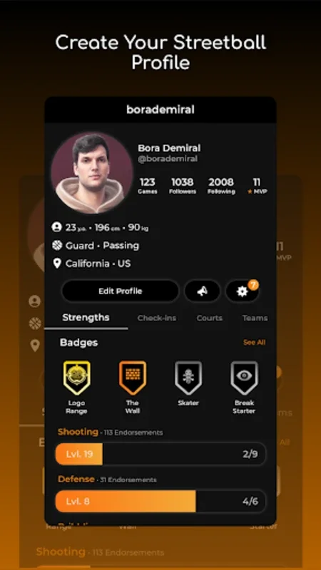 Chember - Streetball Community for Android: Enhance Your Skills