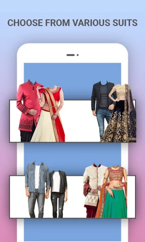 Couple Photo Suits -Traditiona for Android: Virtual Outfits Galore