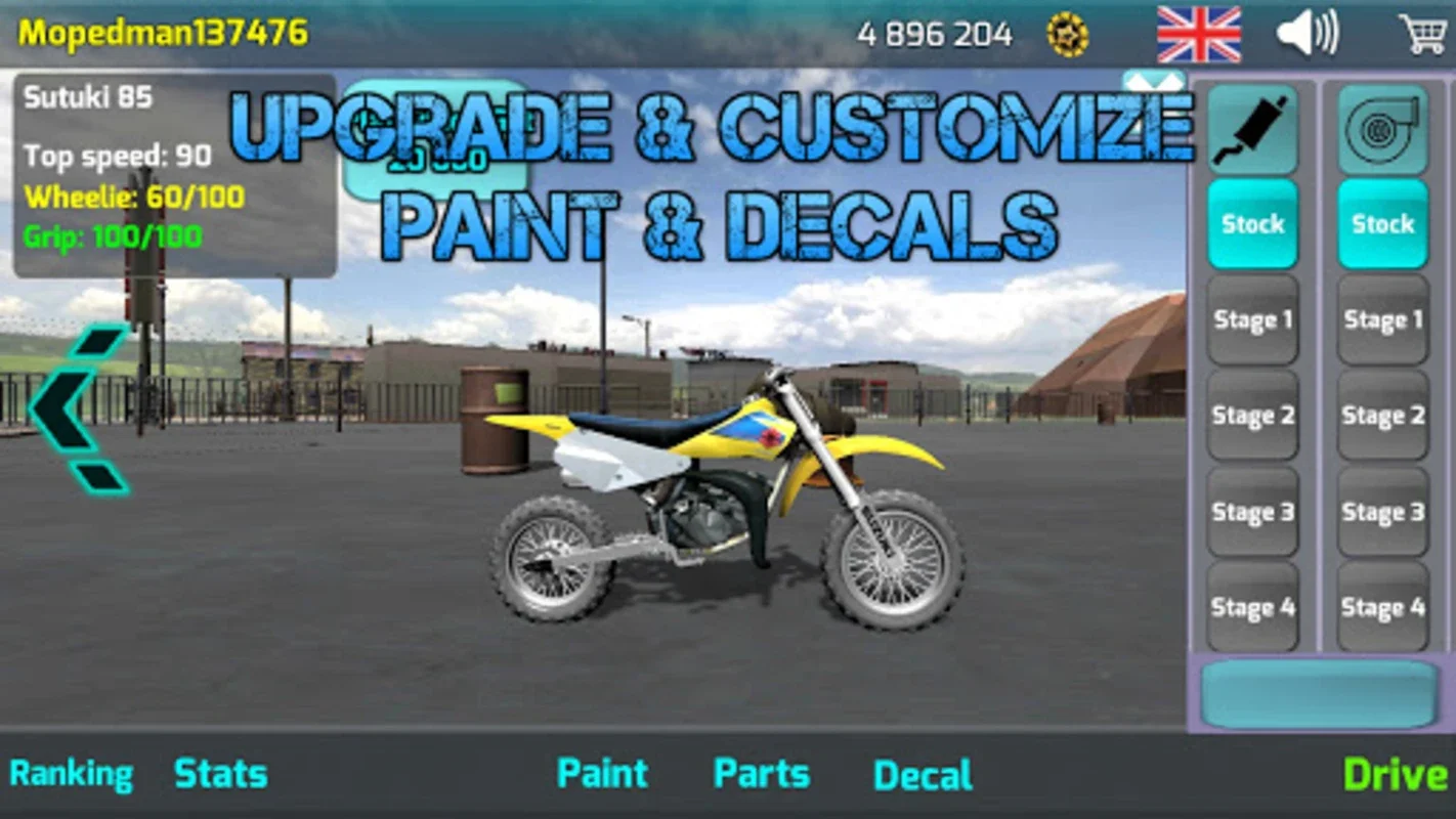 Wheelie King 4 - Motorcycle 3D for Android: Thrilling Stunts & Races