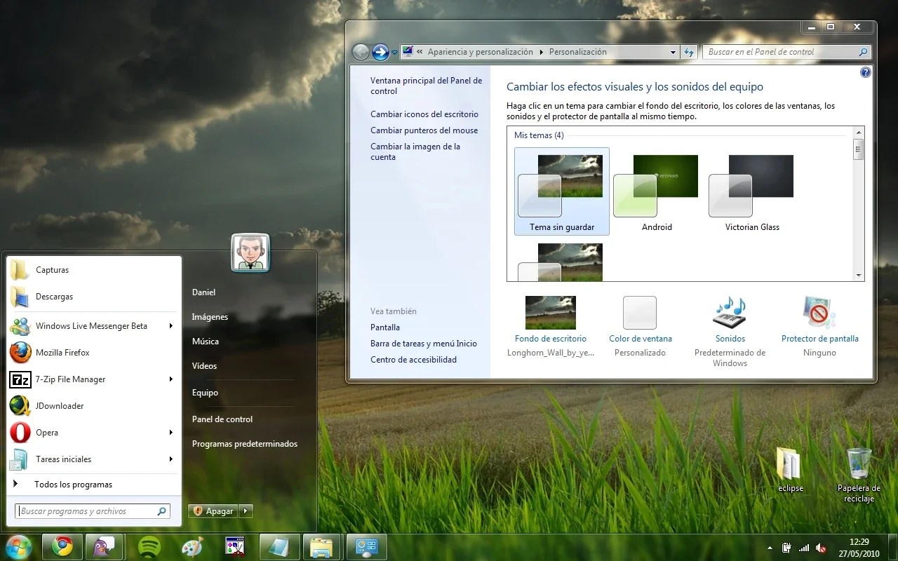 Windows7 Black Transparent for Windows - Transform Your Desktop