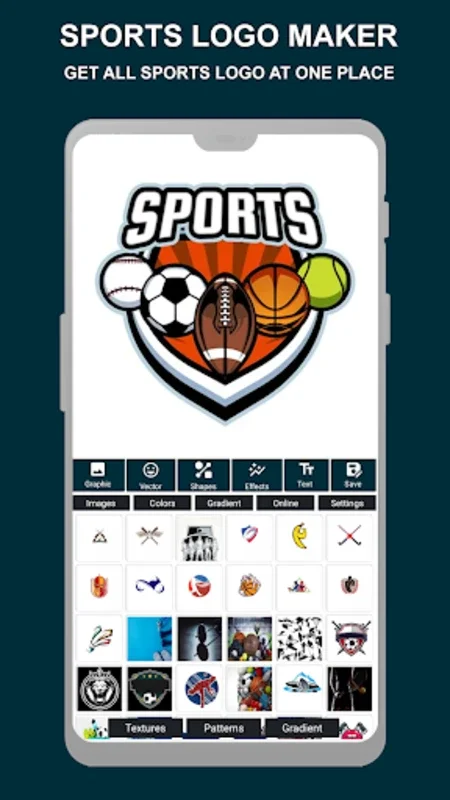 Sports Logo Maker for Android - Craft Dynamic Logos